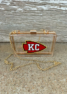 KC Clear Acrylic Purse