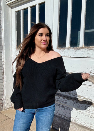 Back At It Bow Sweater