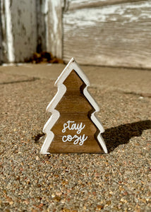 Stay Cozy 3D Christmas Tree