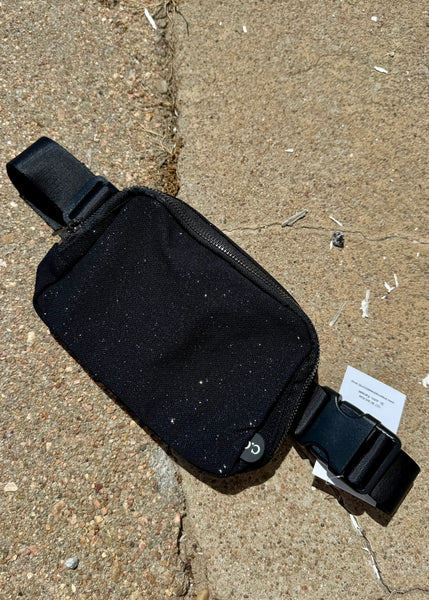 Glitter Mesh C.C. Belt Bag
