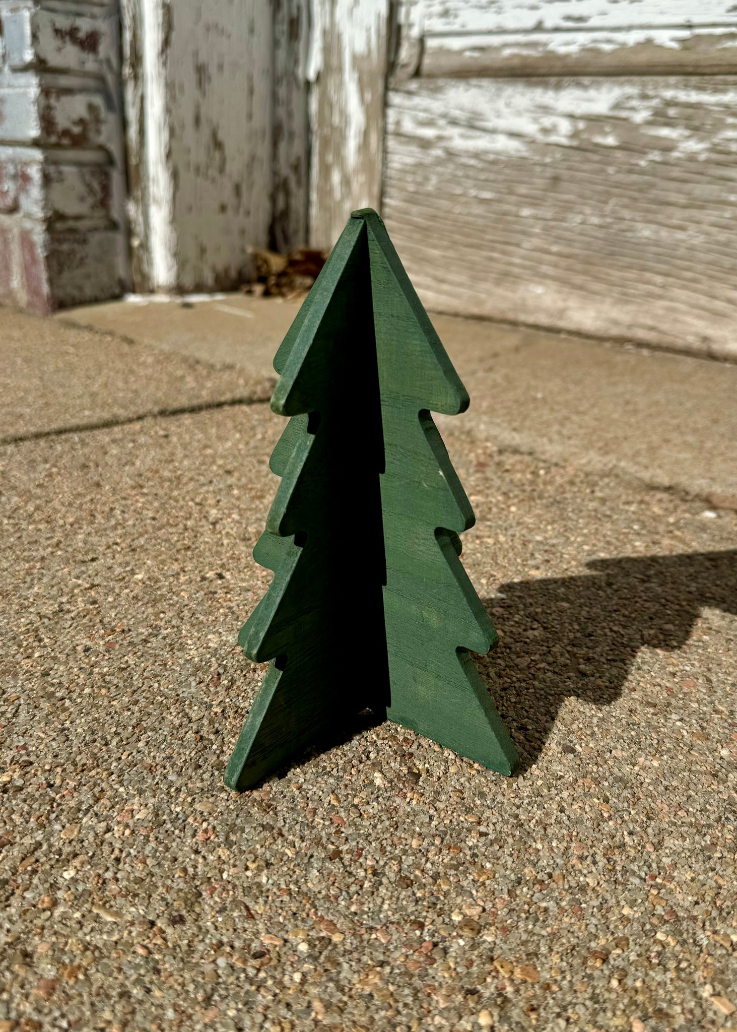 Green Puzzle Christmas Tree