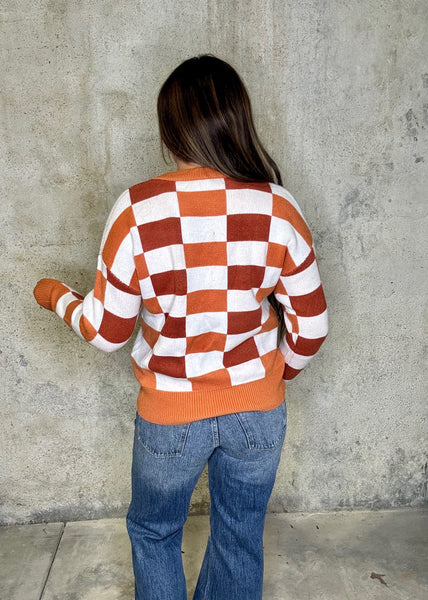 Cider & Squares Sweater