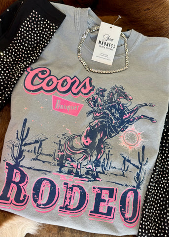 Coors Pink Rodeo Graphic Tee