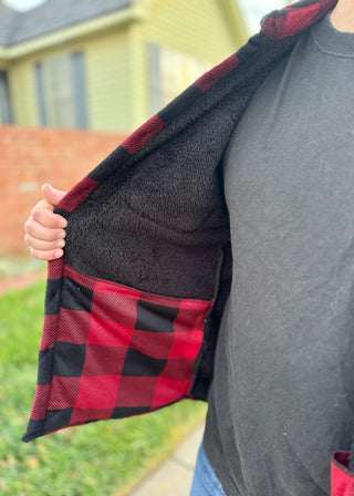 Sherpa Lined Shacket (2XL Only)