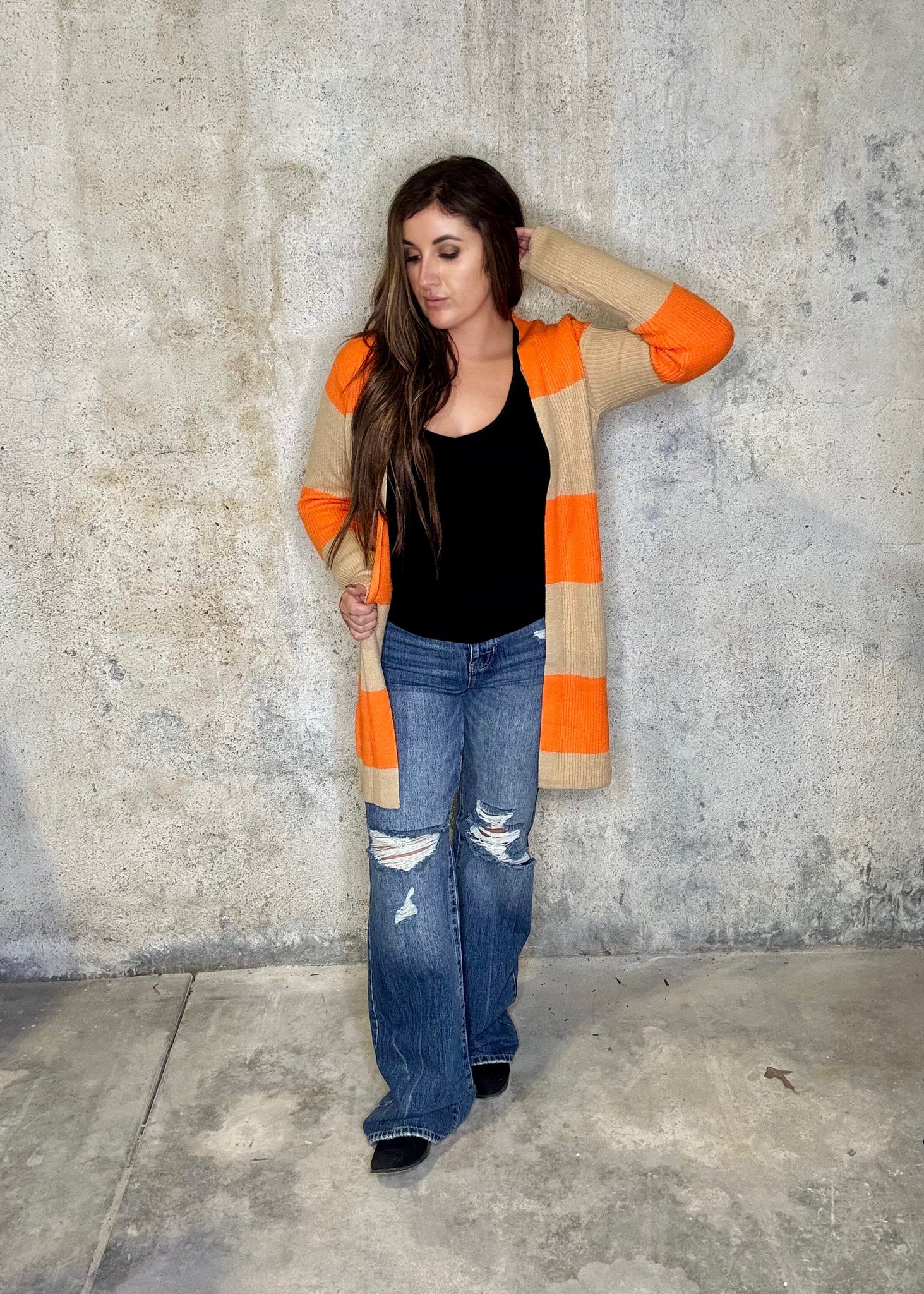 Toasted Pumpkin Cardigan