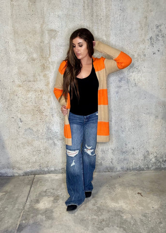 Toasted Pumpkin Cardigan
