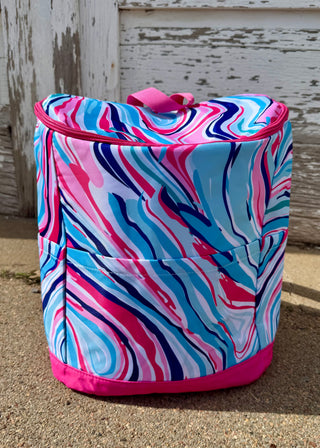 Marble Cooler Backpack