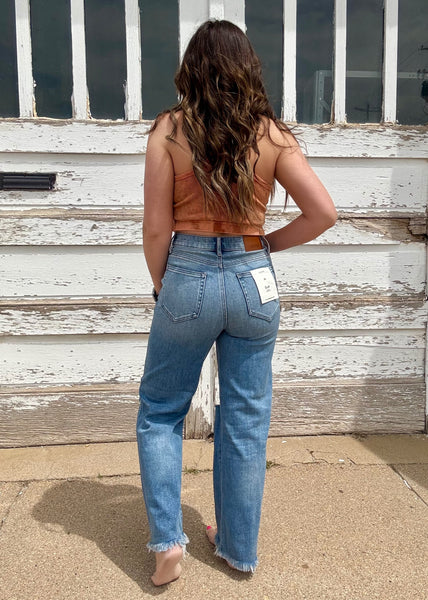 Ella Wide Straight Jean
