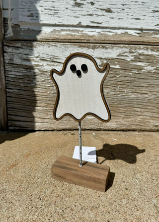 Halloween Ghost With Stand