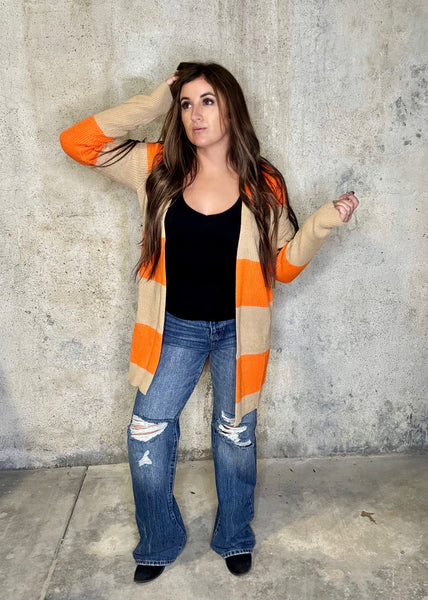 Toasted Pumpkin Cardigan