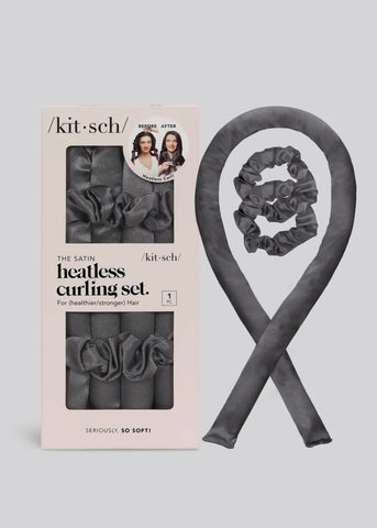 Satin Heatless Curling Set