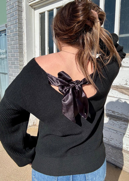 Back At It Bow Sweater