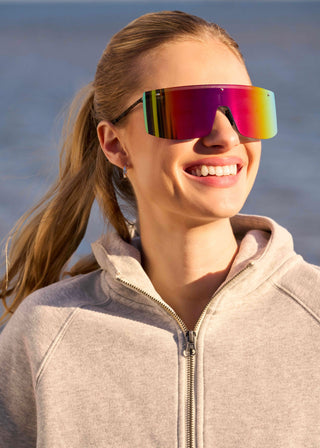 Grandslam Black + Rainbow Mirror