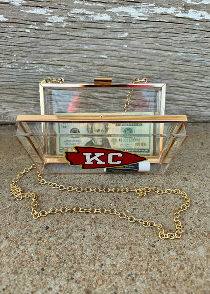 KC Clear Acrylic Purse