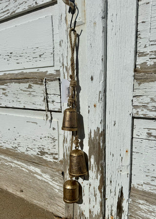 3 Etched Christmas Bell Cluster