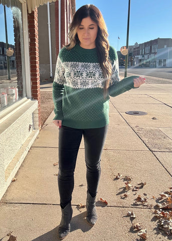 Snowflake Christmas Sweater