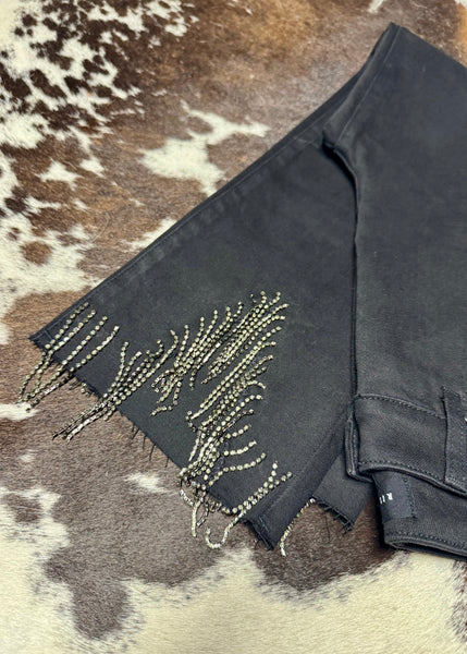 Midnight Edge Hem Straight