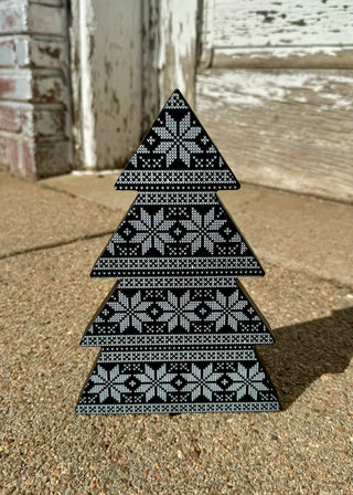Black Sweater Christmas Tree