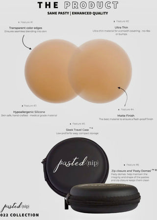 Premium Nipple Covers + Travel Case