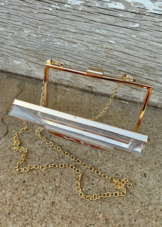 KC Clear Acrylic Purse