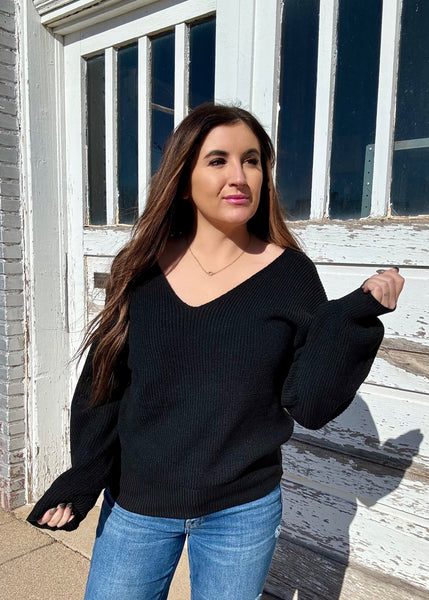 Back At It Bow Sweater