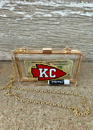 KC Clear Acrylic Purse
