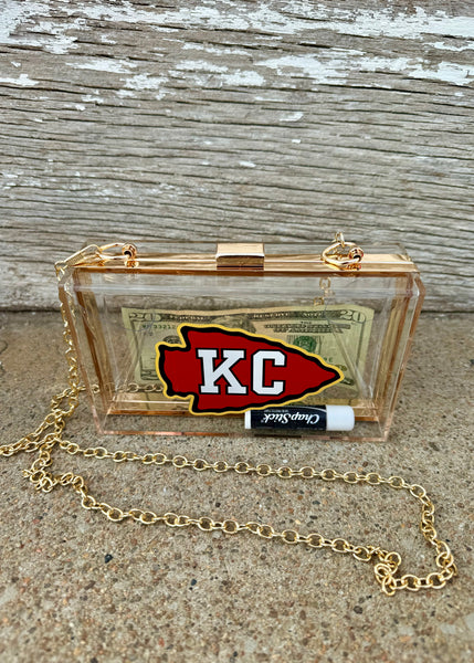 KC Clear Acrylic Purse