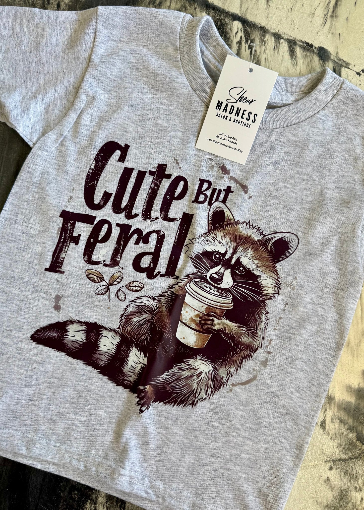 Cute But Feral Youth Graphic Tee