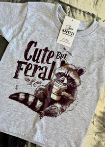 Cute But Feral Youth Graphic Tee