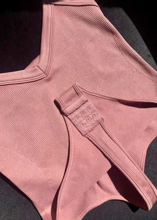 Ribbed Bodysuit