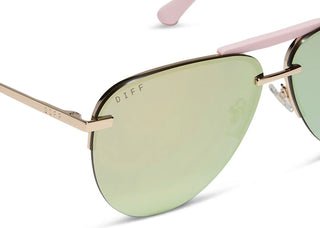 Tahoe - Gold Powder Pink Taupe Mirror