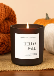 Hello Fall 15oz Soy Candle