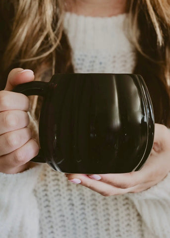 Black Pumpkin Coffee Mug