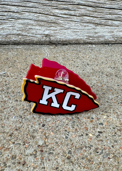 KC Arrowhead Claw Clip