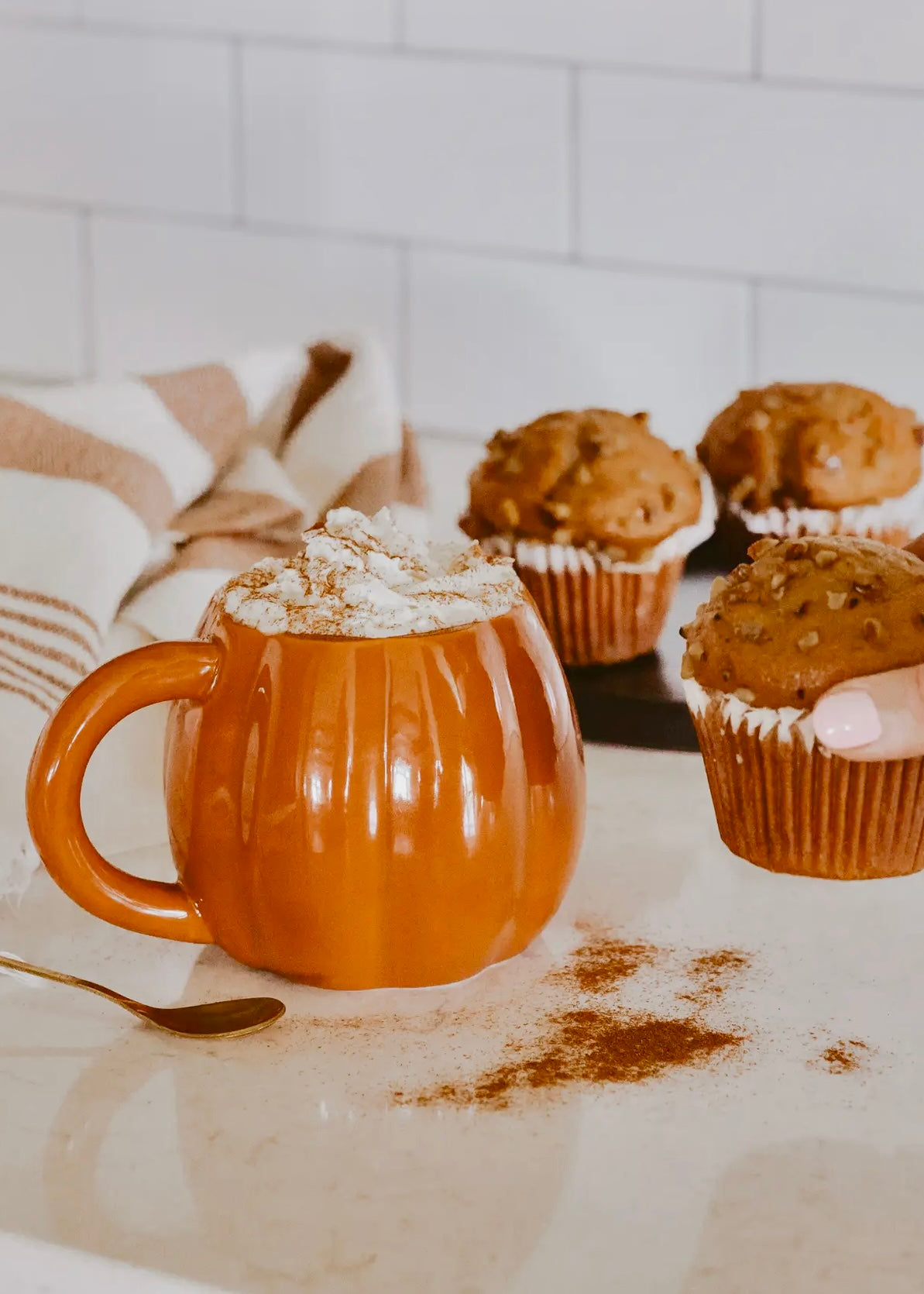 Orange Pumpkin Coffee Mug