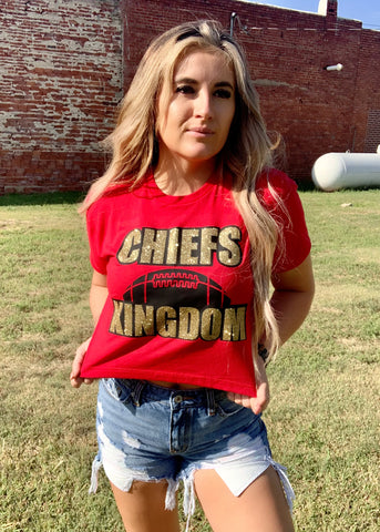 Chiefs Kingdom Crop Top