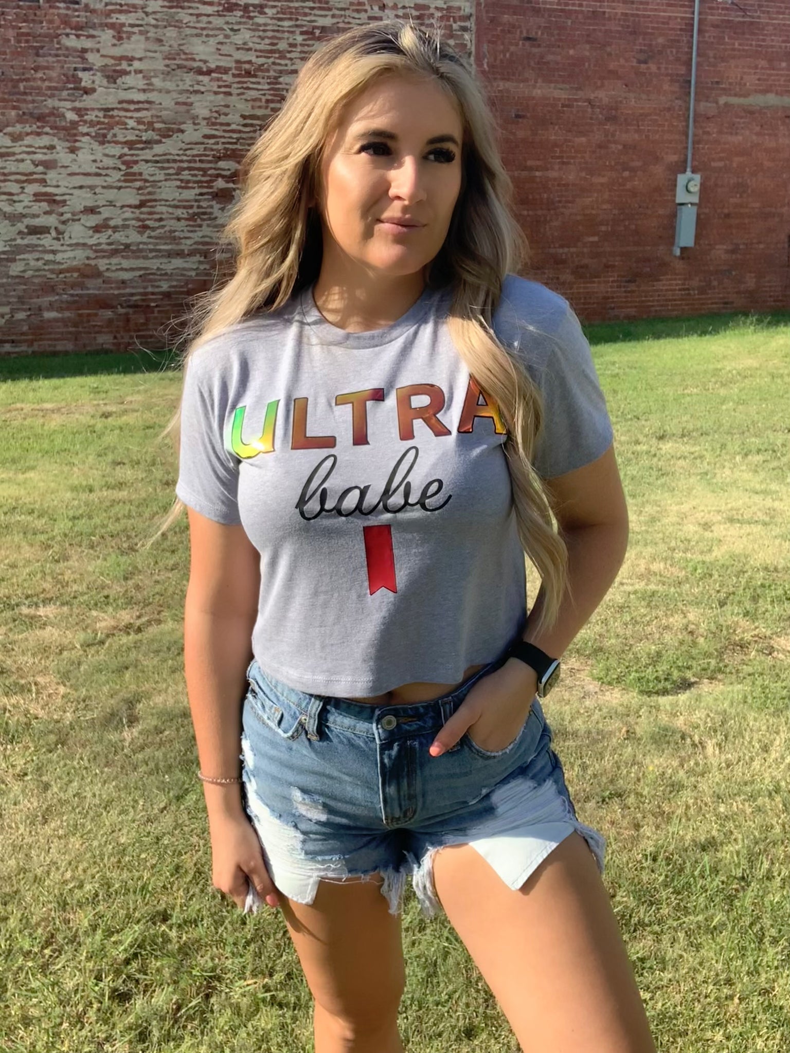Michelob Ultra Cropped Tee