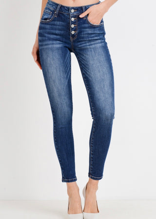 Button Down Basic Skinny (SIZE 3 ONLY)