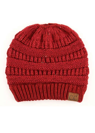 Sequin C.C Beanie Tail