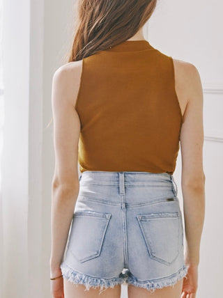 Julisa KanCan Jean Shorts (LARGE ONLY)