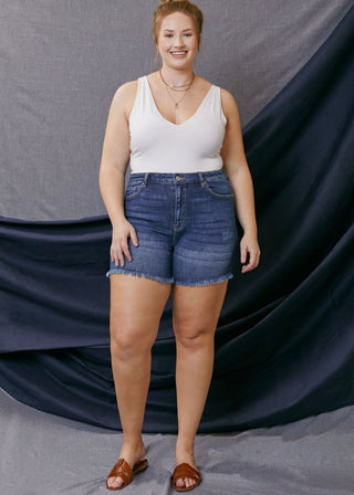 Randi KanCan High Rise Shorts (Plus Size)