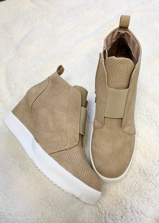 Zoey Wedge Sneakers (5.5, 6, 7, 7.5)