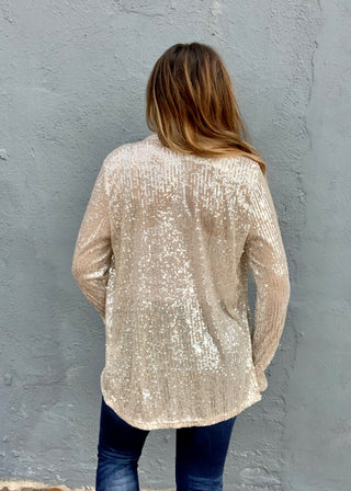 Cher Sequin Blazer