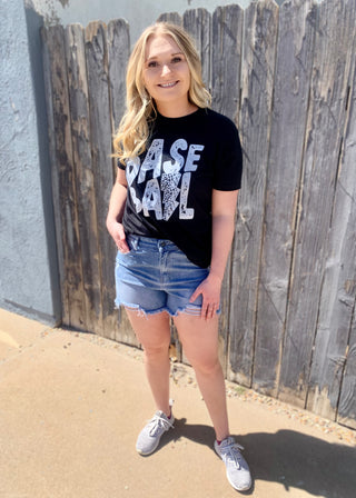 Lainey High Waist Jean Shorts