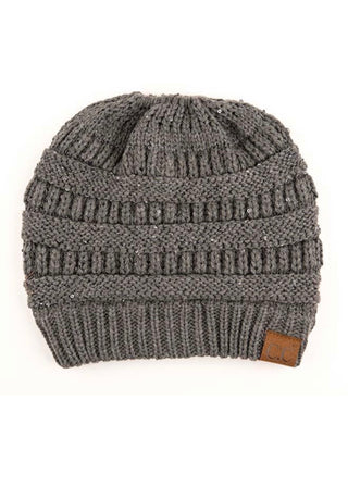 Sequin C.C Beanie Tail