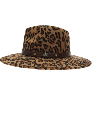 Leopard C.C. Panama Hat