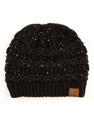 Sequin C.C Beanie Tail