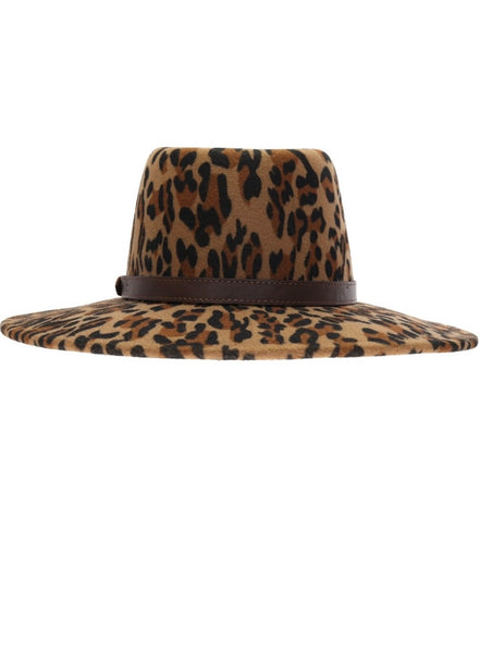 Leopard C.C. Panama Hat