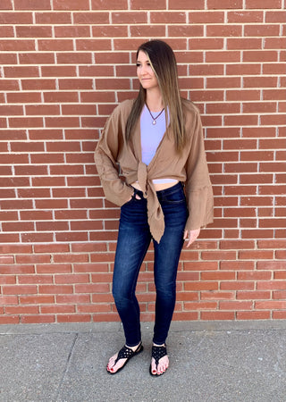 Walking Away Front Tie