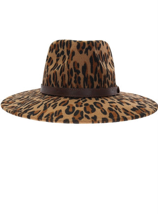 Leopard C.C. Panama Hat